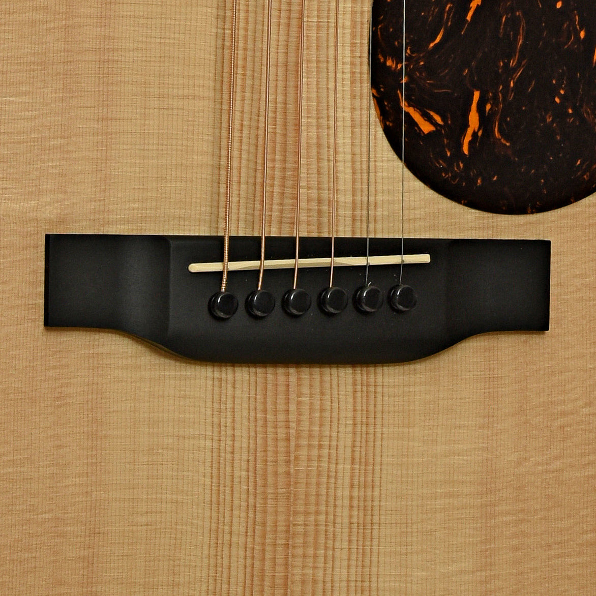 Bridge of Martin GPC-13E Ziricote Acoustic-Electric Guitar 