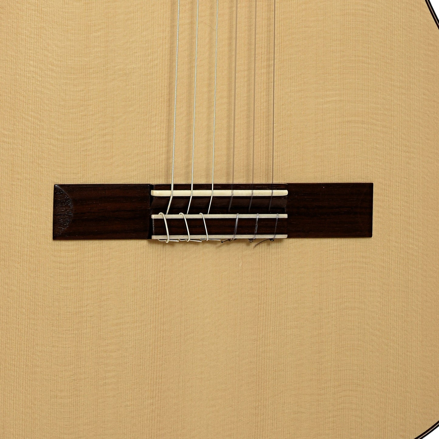 Bridge of Francois Laramee Classical Acoustic Guitar