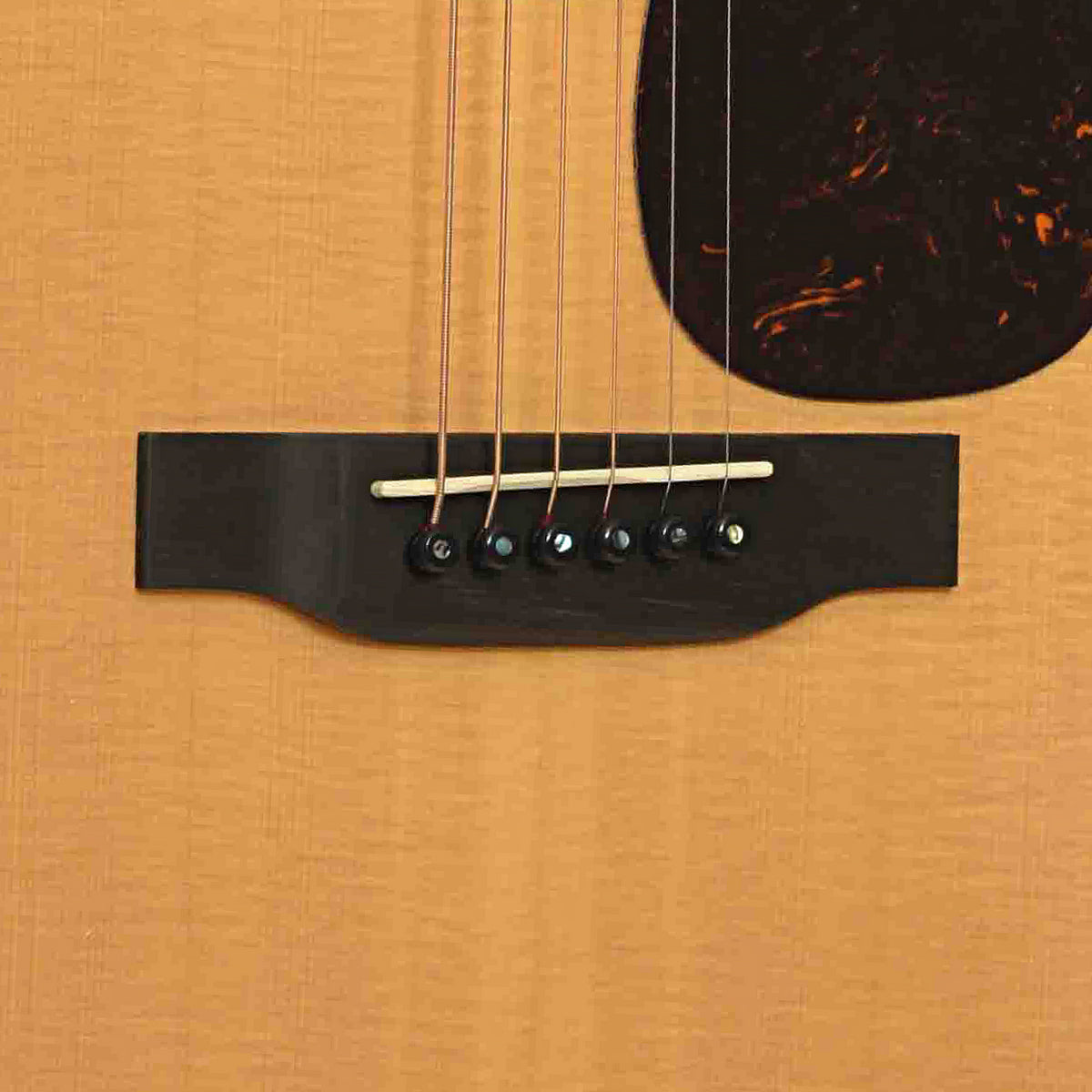 Bridge of Martin GPC-16E Acoustic Guitar & Gigbag