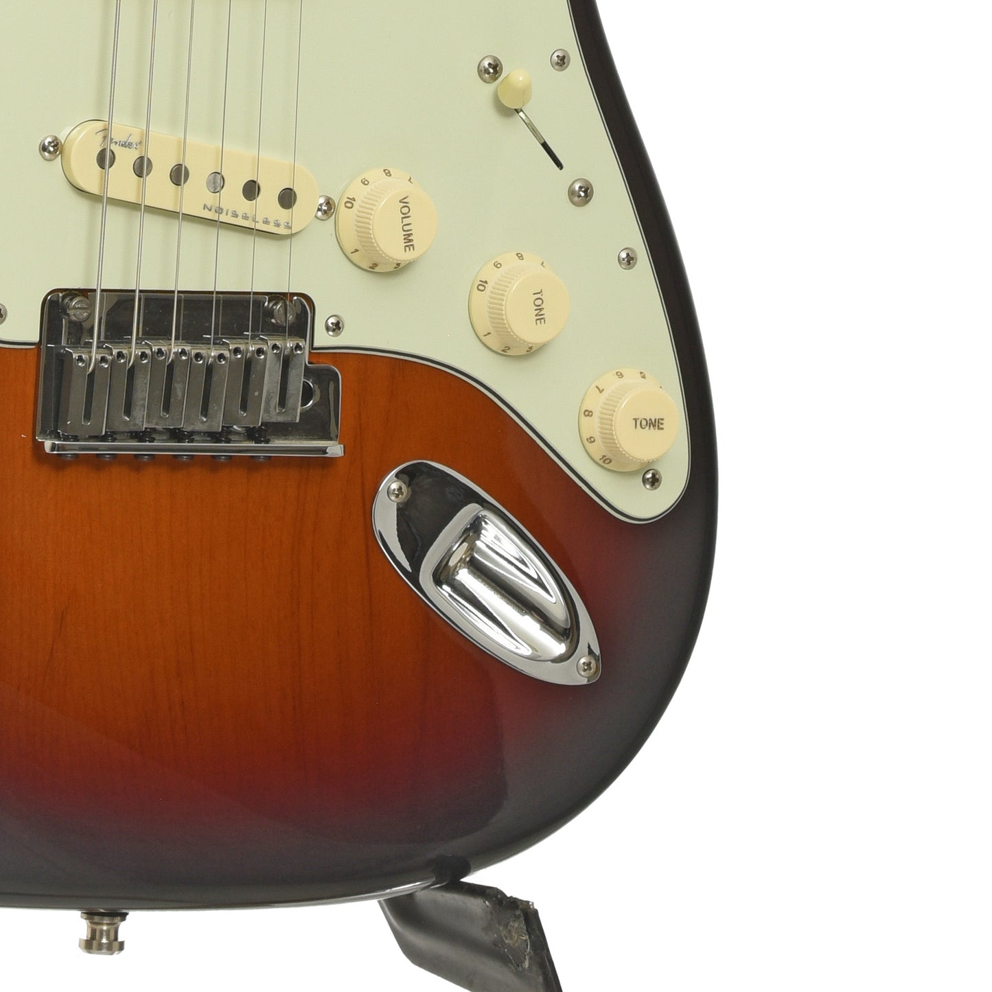 Bridge and controls of Fender American Elite  Stratocaster 