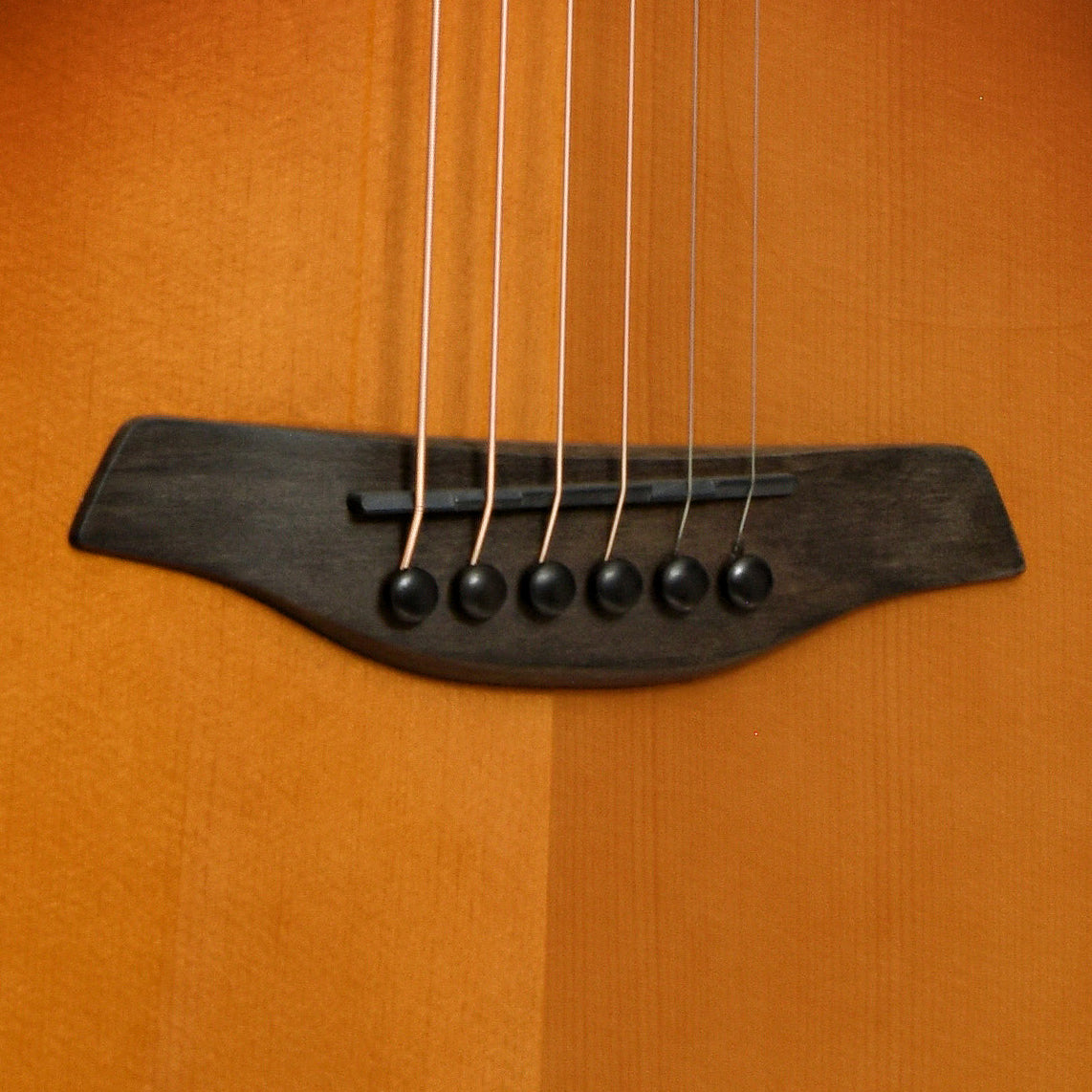 Bridge of Furch Spectra Plus Gc-EM a Siena Amber Acoustic Guitar