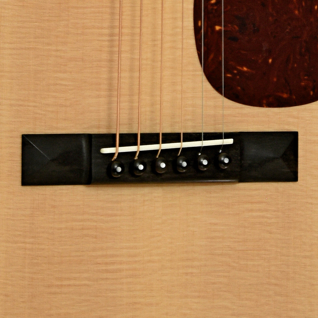 Bridge of Collings 0002H 12-Fret Acoustic Guitar