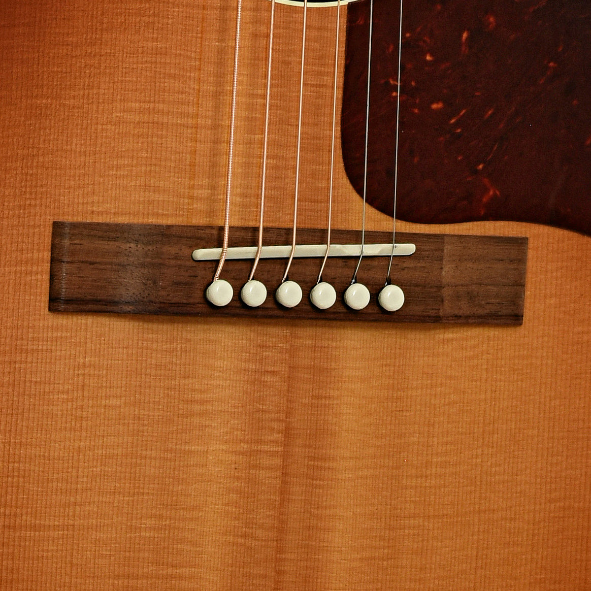 Bridge of Gibson L-00 Studio Rosewood Acoustic Guitar