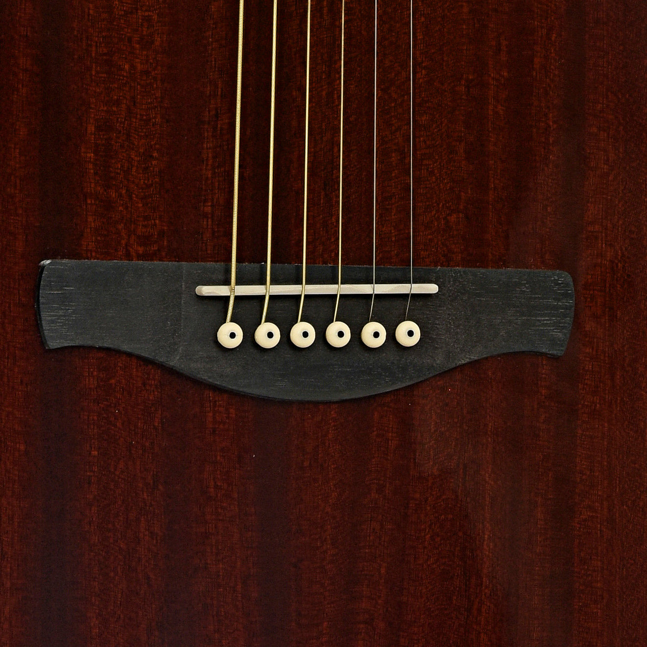 Bridge of Ibanez AEG7MH Grand Concert Acoustic-Electric Guitar, Violin Sunburst High Gloss