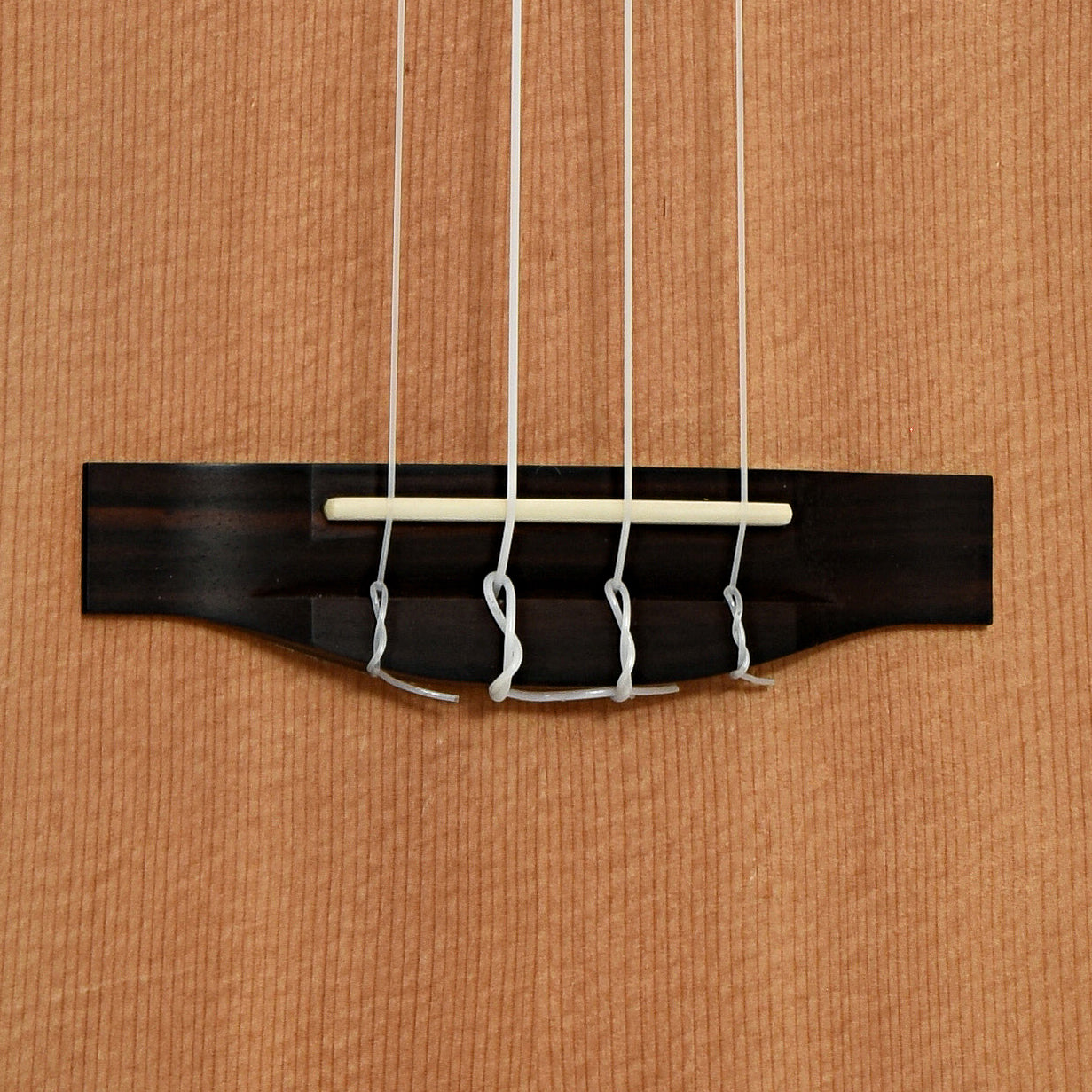 Bridge of Mya-Moe Mango Custom Tenor Ukulele