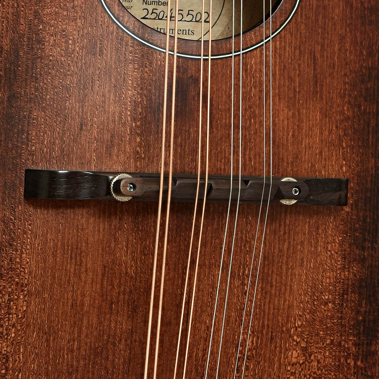 Bridge of Kentucky KM-226 Oval Hole A-Model Mandolin