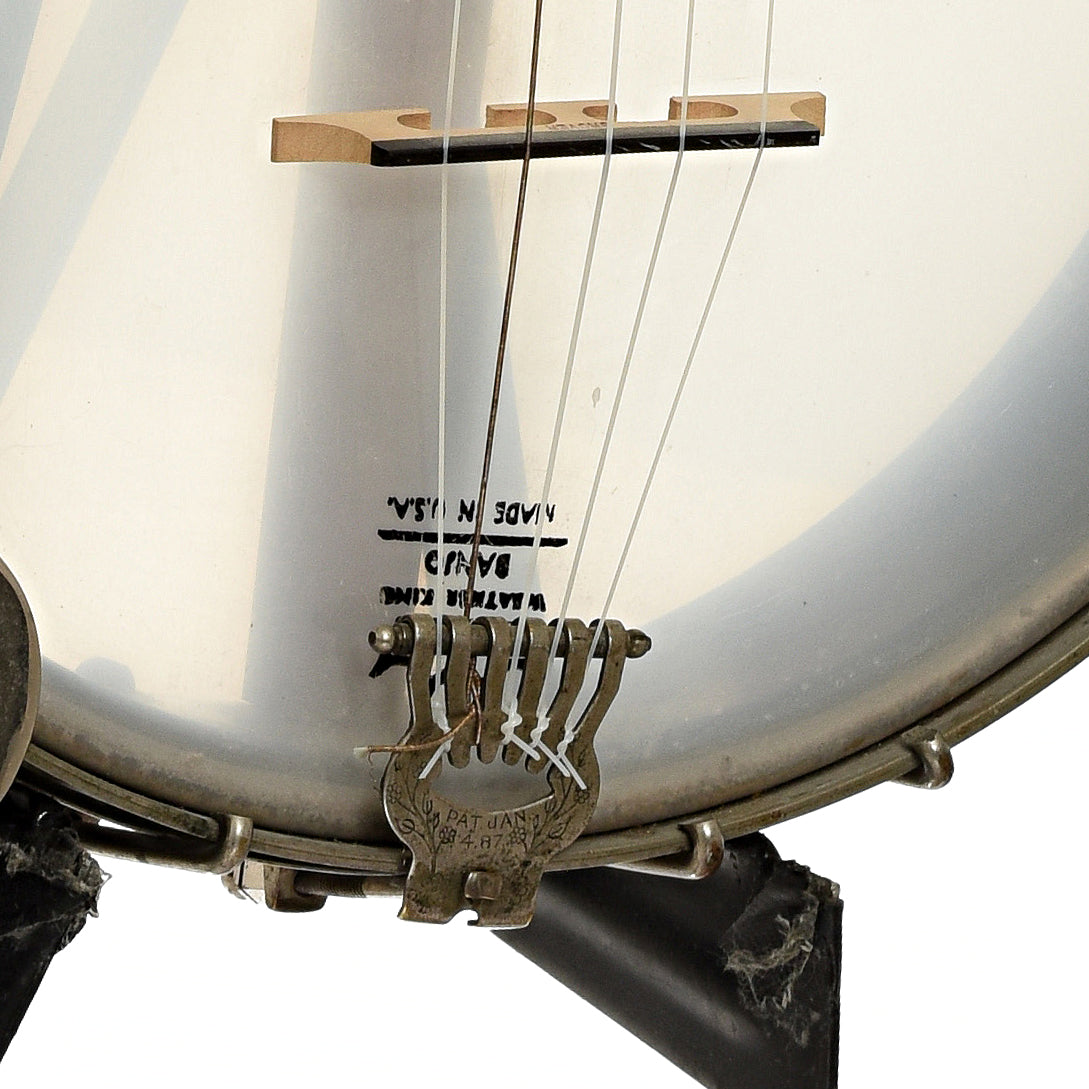Bridge of Lyon & Healy College Line Openback Banjo 