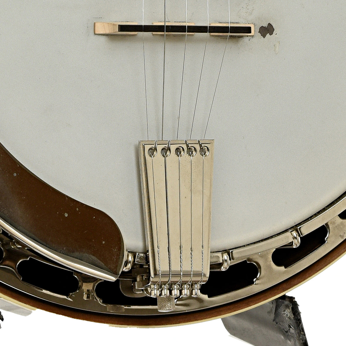 Bridge of Hatfield Buckdancer Custom Firefighter Resonator Banjo