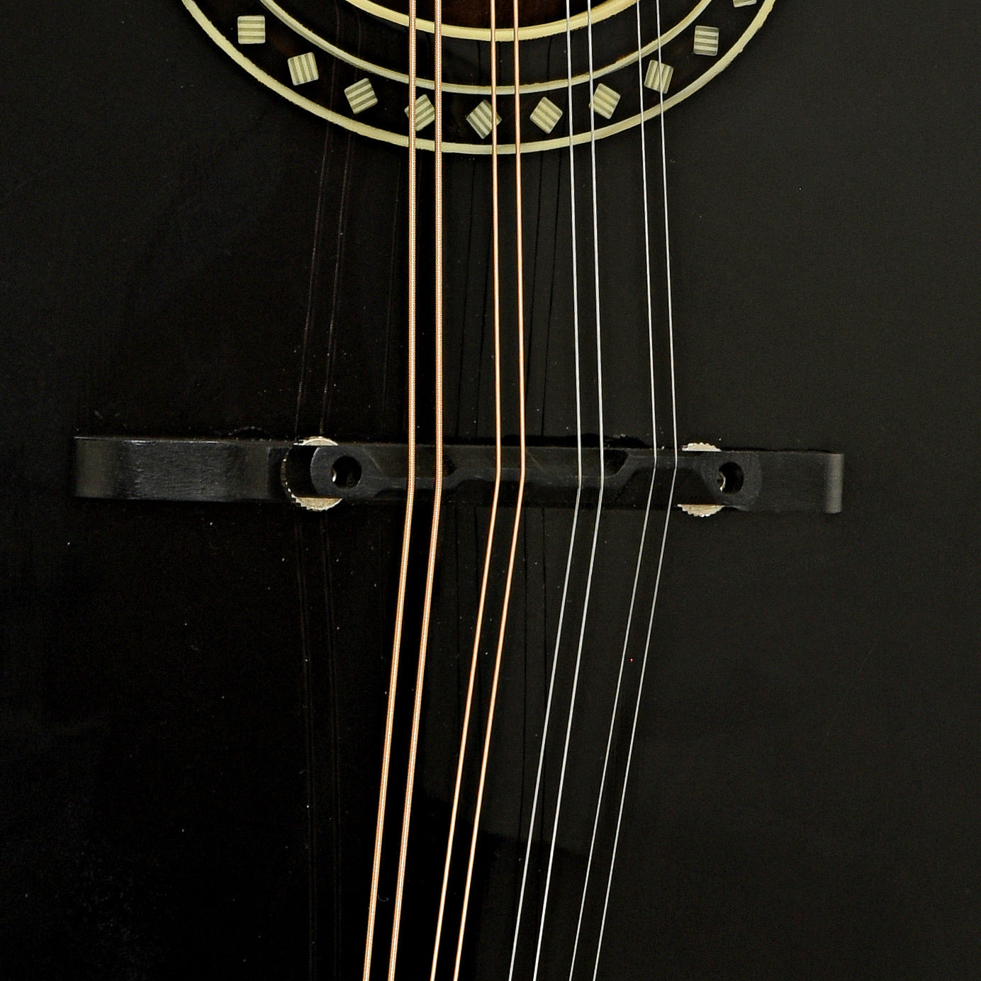 Bridge of Eastman MD404BK A-Style Mandolin 