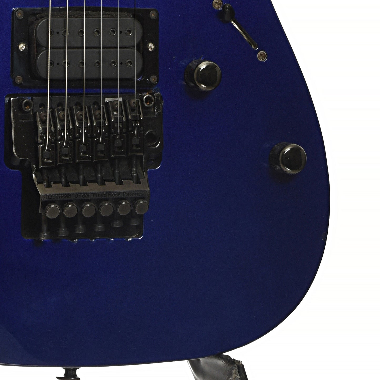 Bridge and controls of Ibanez RG-570 Electric Guitar