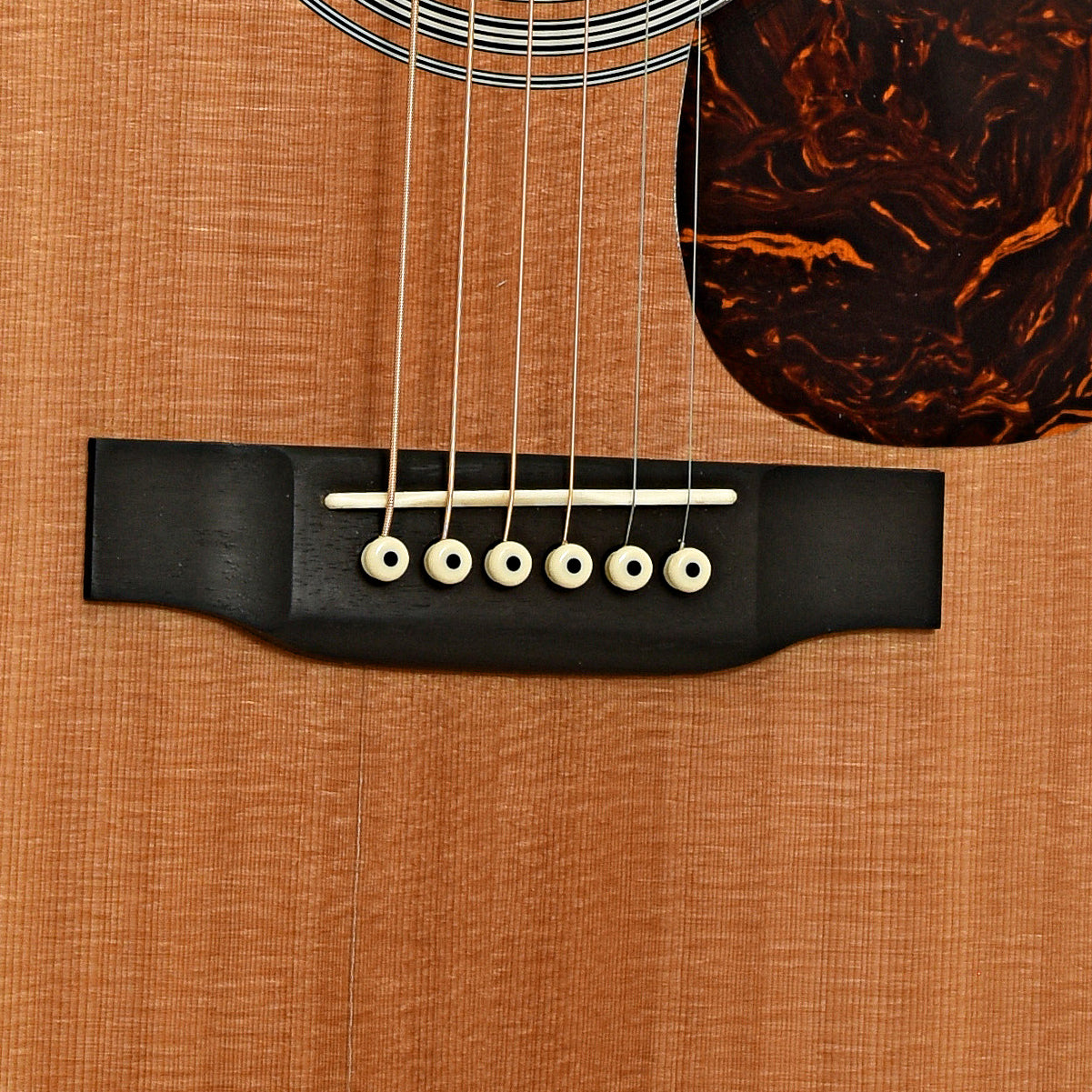 Bridge of Martin HD-28 Acoustic Guitar