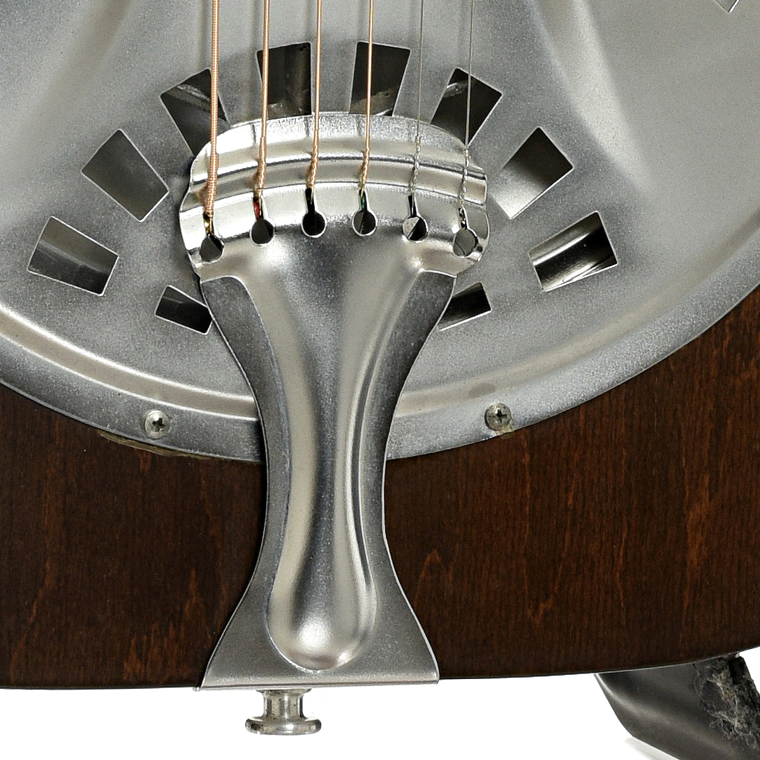 Tailpiece of Dobro F-60 DS Squareneck Resonator Guitar 