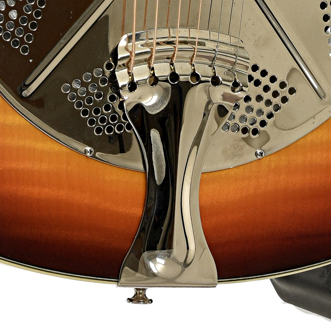 Tailpiece of National Estralita Deluxe Roundneck Resonator Guitar