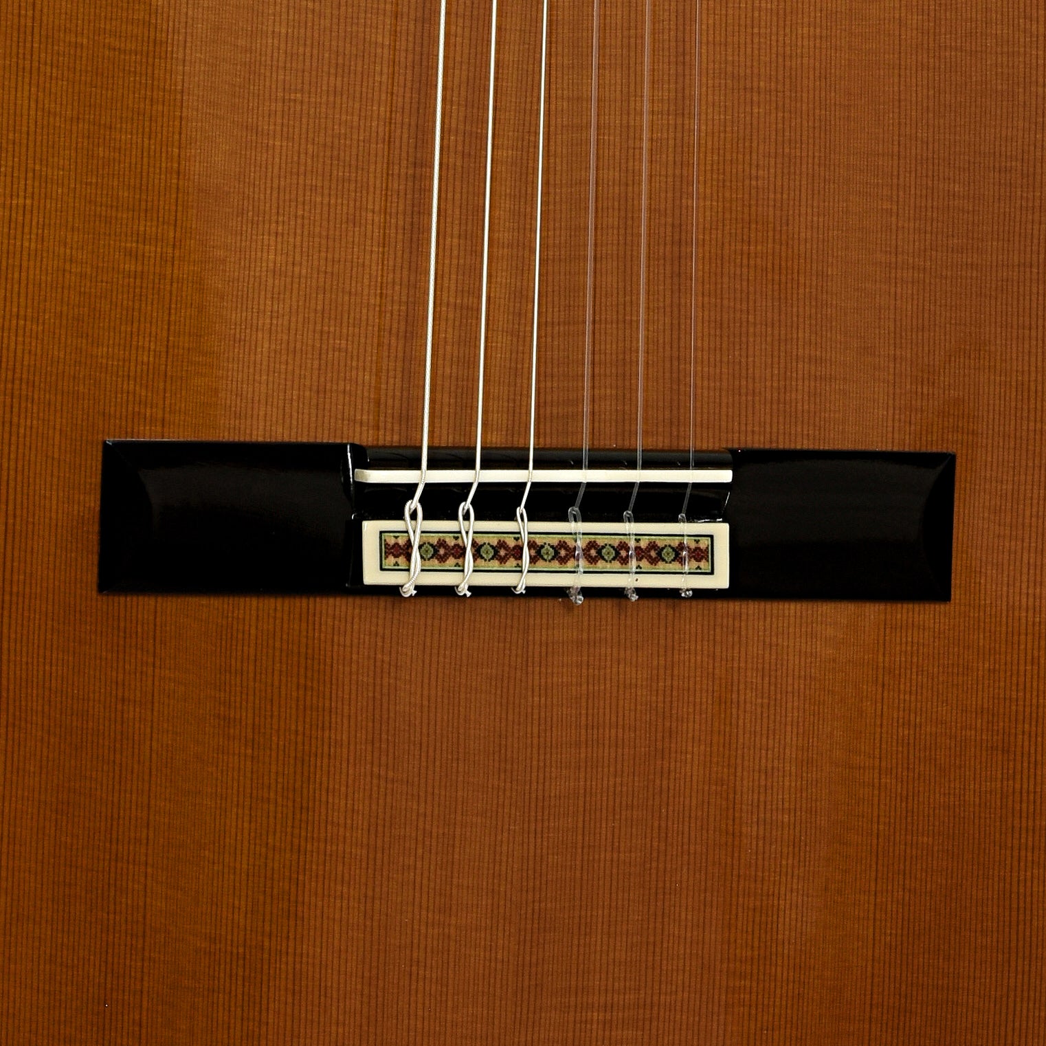 Bridge of Yamaha GC32C Classical Guitar