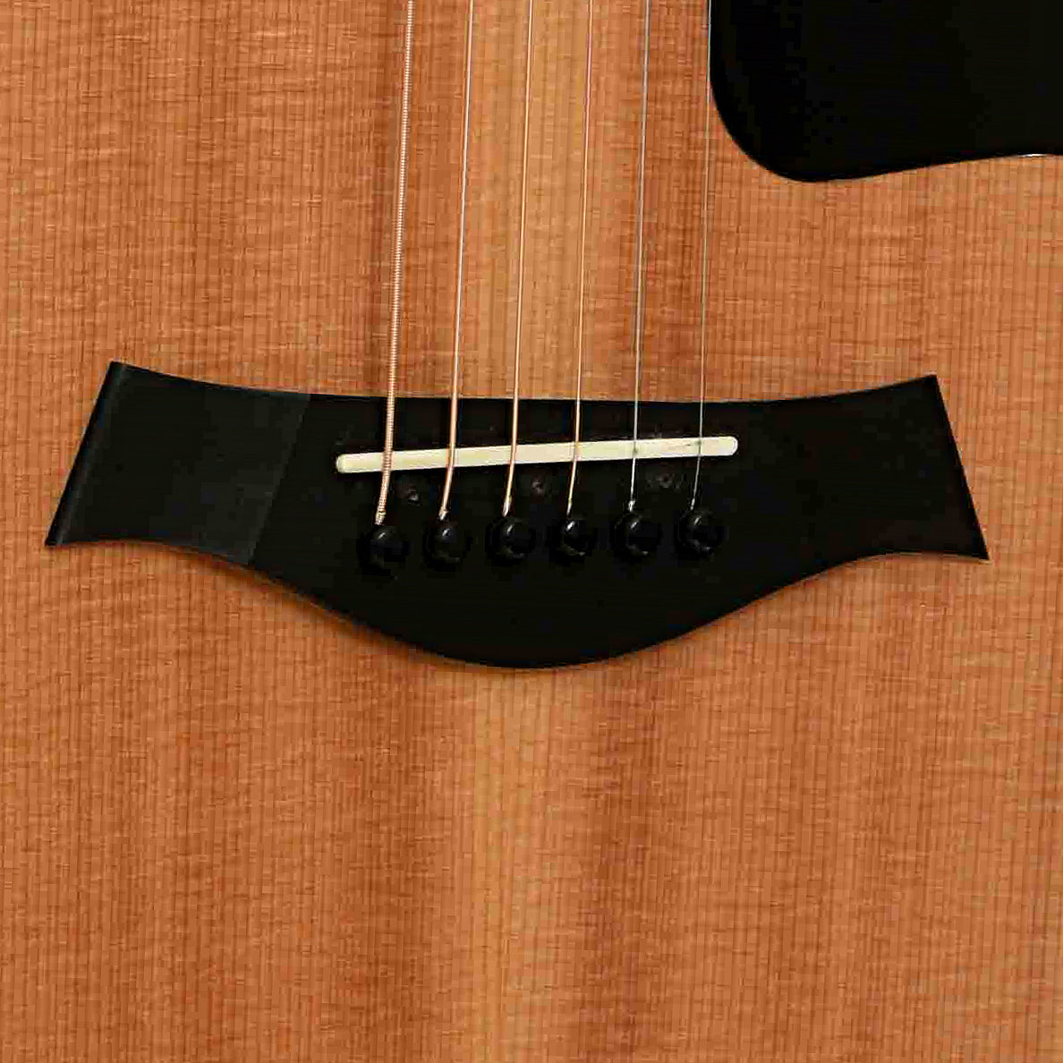 Bridge of Taylor 312CE 12-Fret Acoustic-Electric Guitar 