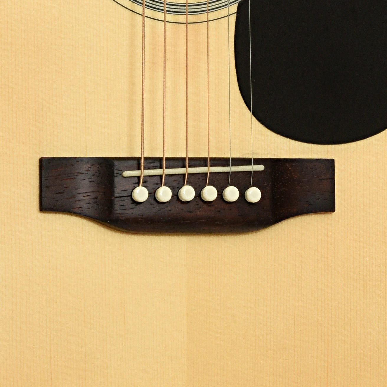Bridge of Recording King RO-M9M 000 Acoustic Guitar