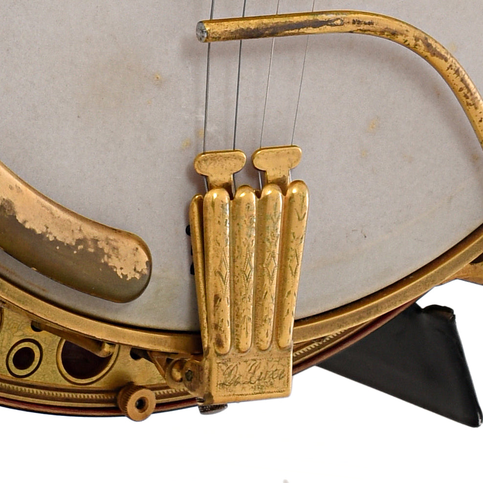 Tailpiece of Iucci Sinfonico Style 3 Tenor Banjo