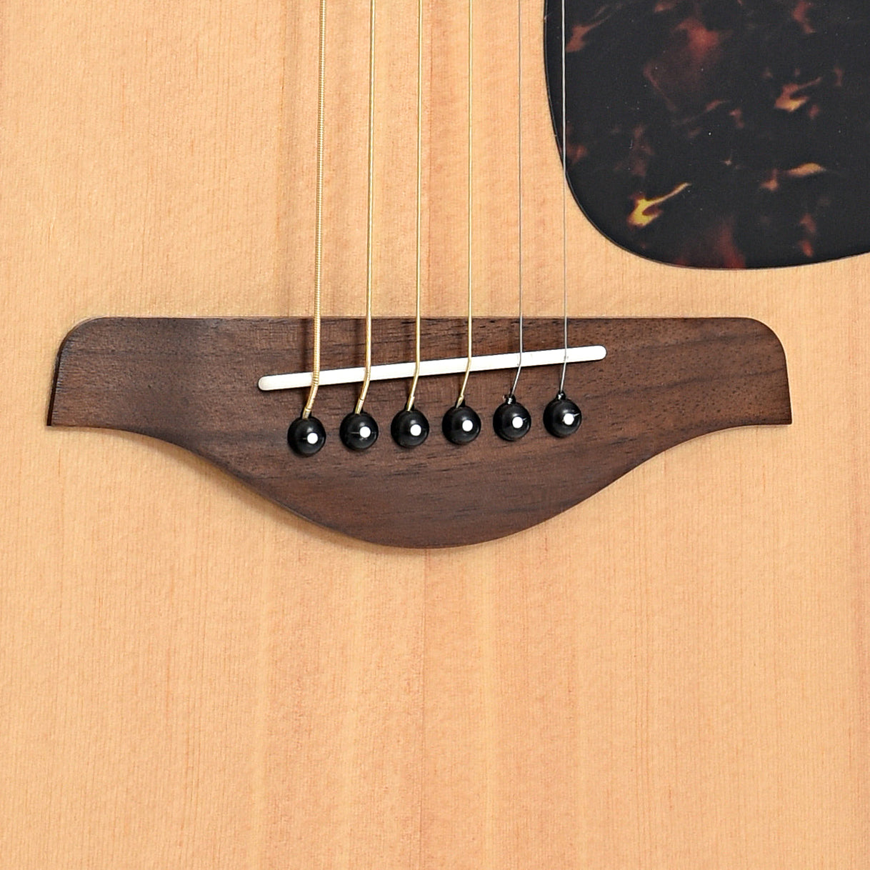 Bridge of Yamaha FGX800C Acoustic Guitar