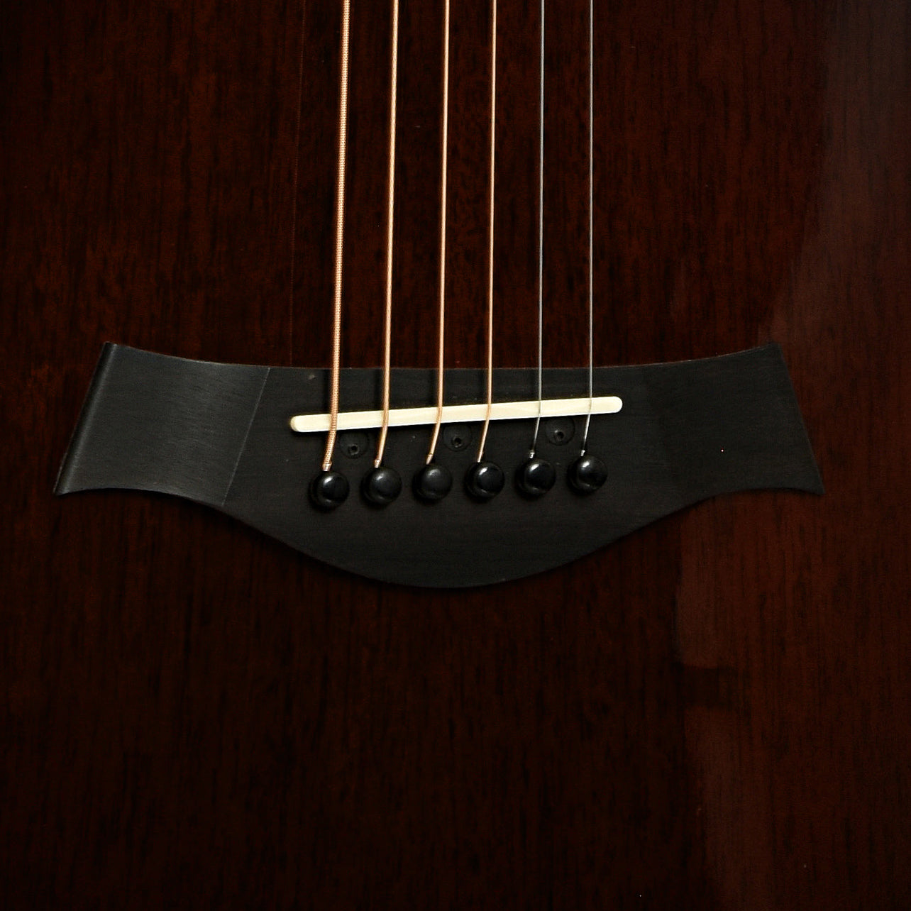 Bridge of Taylor 522e 12-Fret Acoustic-Electric Guitar