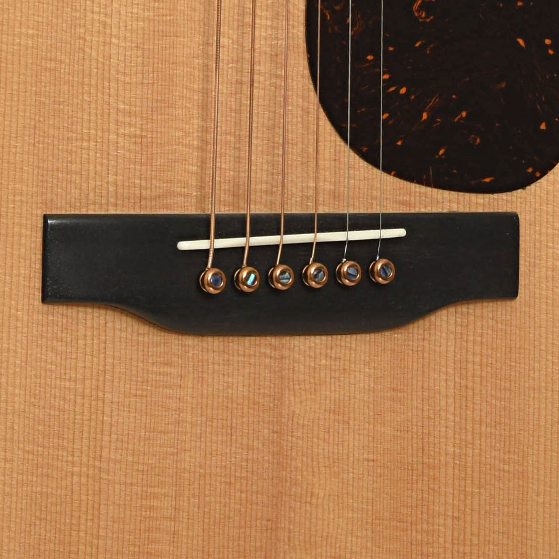 Bridge of Martin Custom SC Cutaway Acoustic-Electric Guitar 