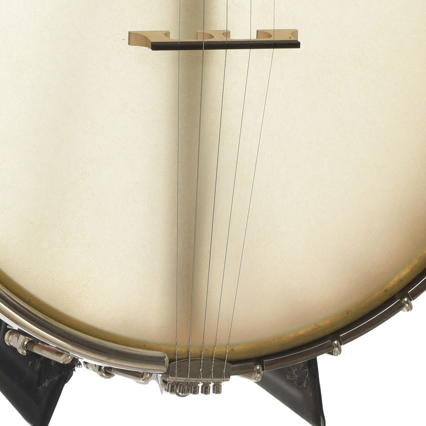 Bridge of Chuck Lee Prairieville 12" Open Back Banjo 