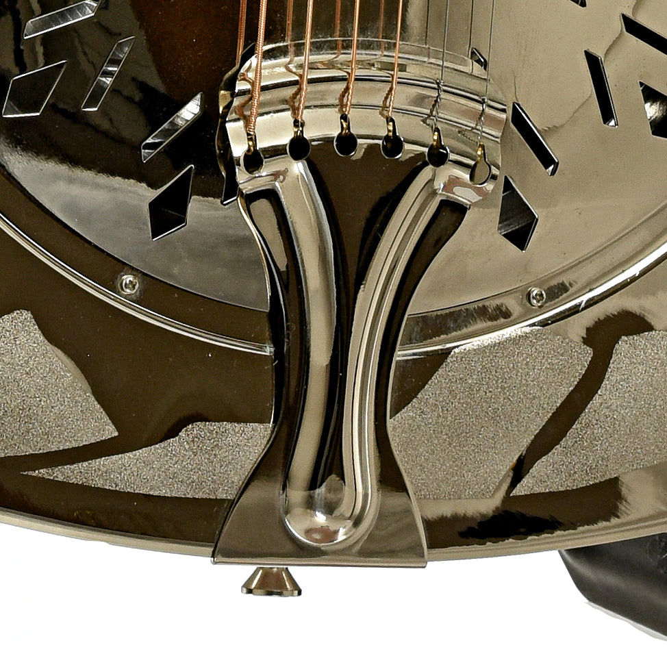Bridge of Recording King RM-997-H Resonator Guitar