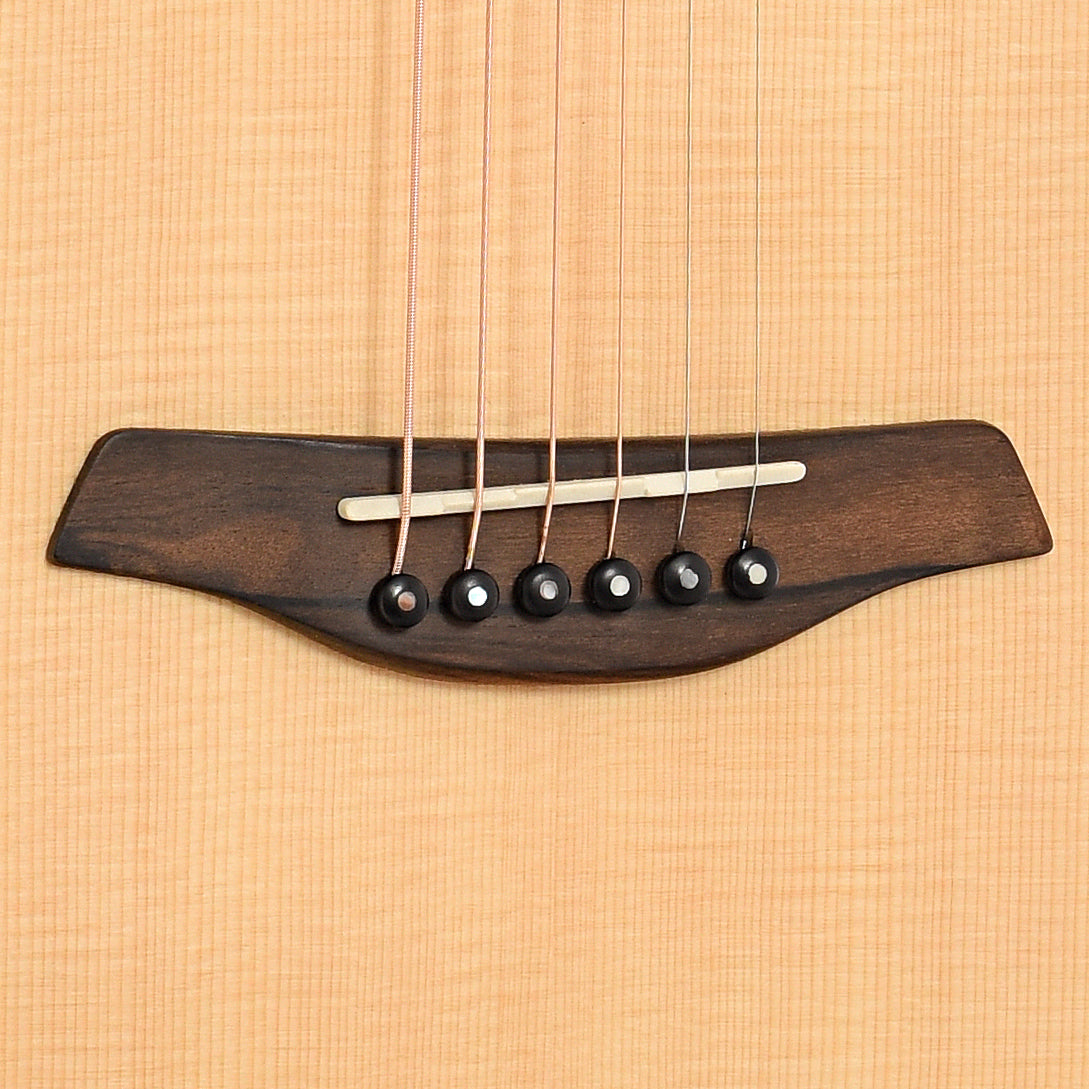 Bridge of Furch Red Pure D-SR Acoustic Guitar