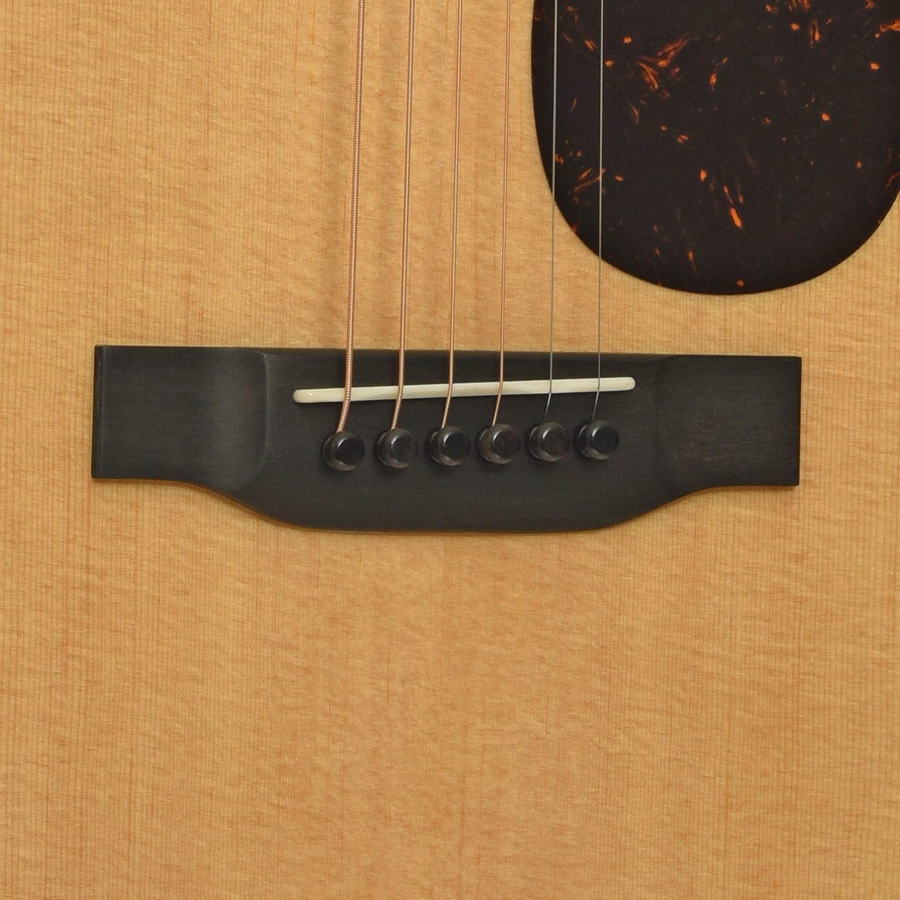 Bridge of Martin 0-18 Custom Shop Acoustic Guitar