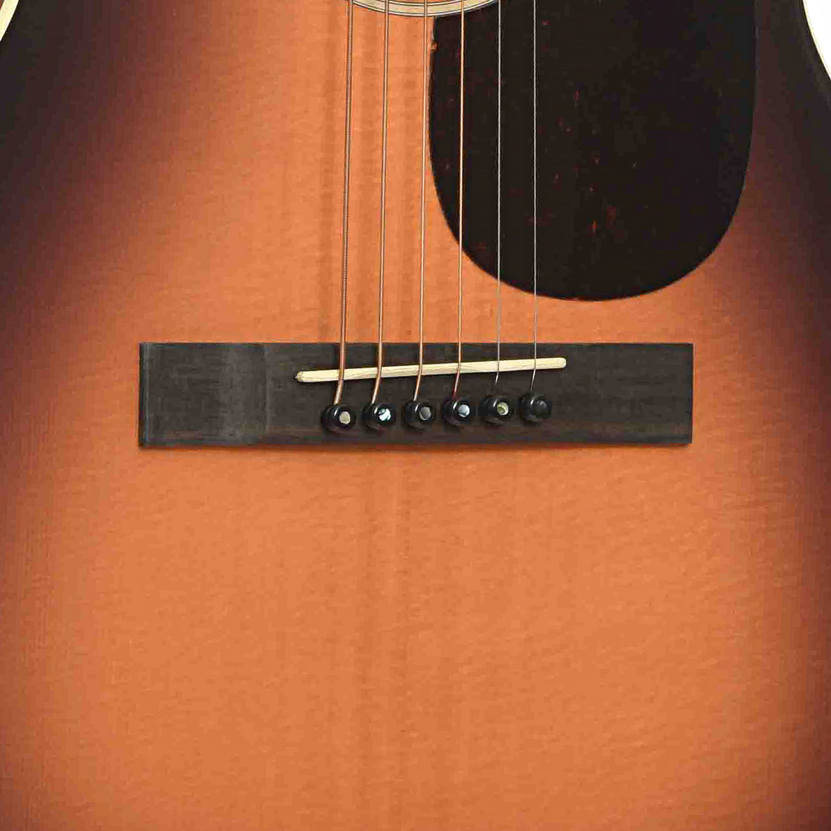 Bridge of Martin 00L-16E Acoustic Guitar & Gigbag, 1935 Burst