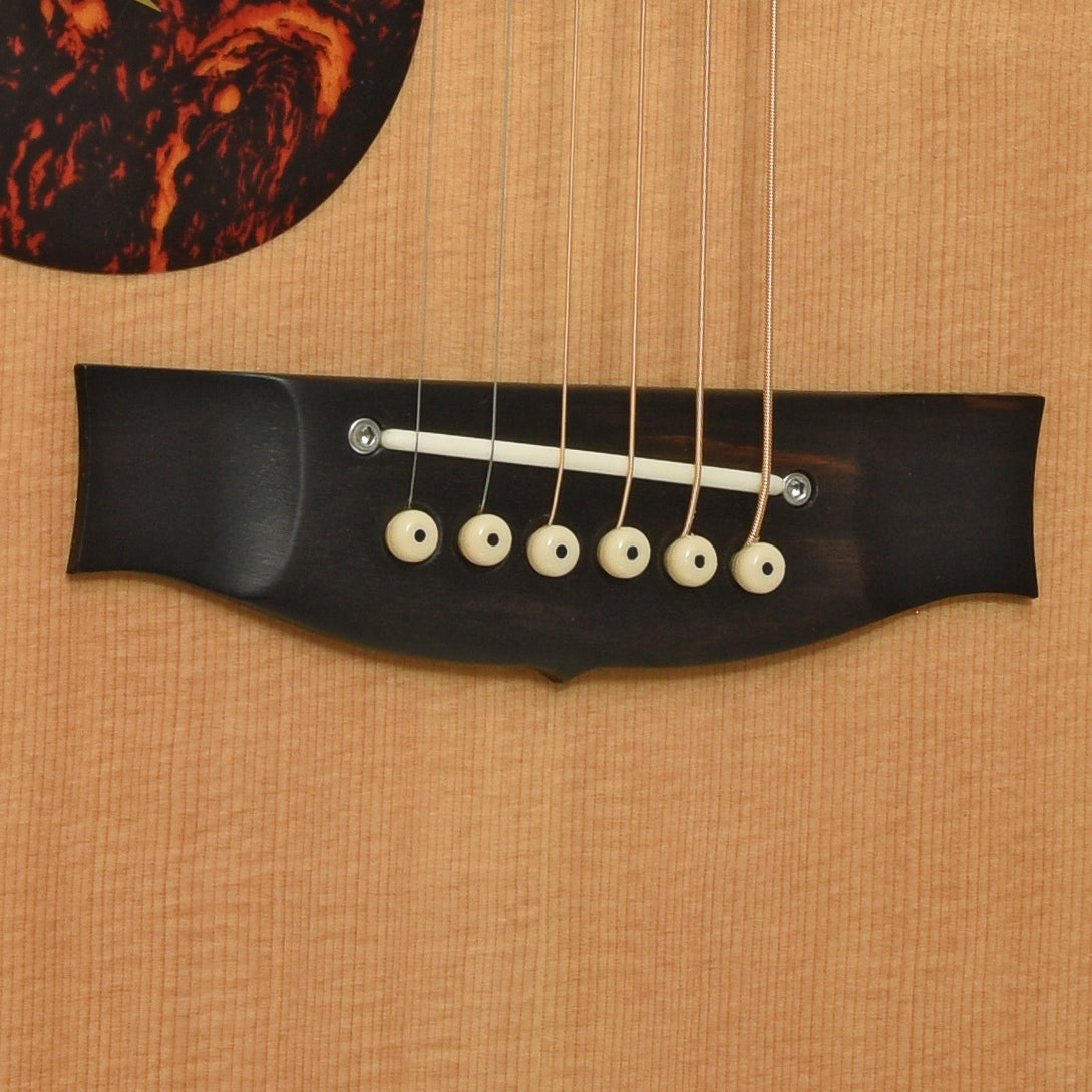 Bridge of Maton EBG 808 TE LH "Tommy Emmanuel" Acoustic-Electric Guitar 