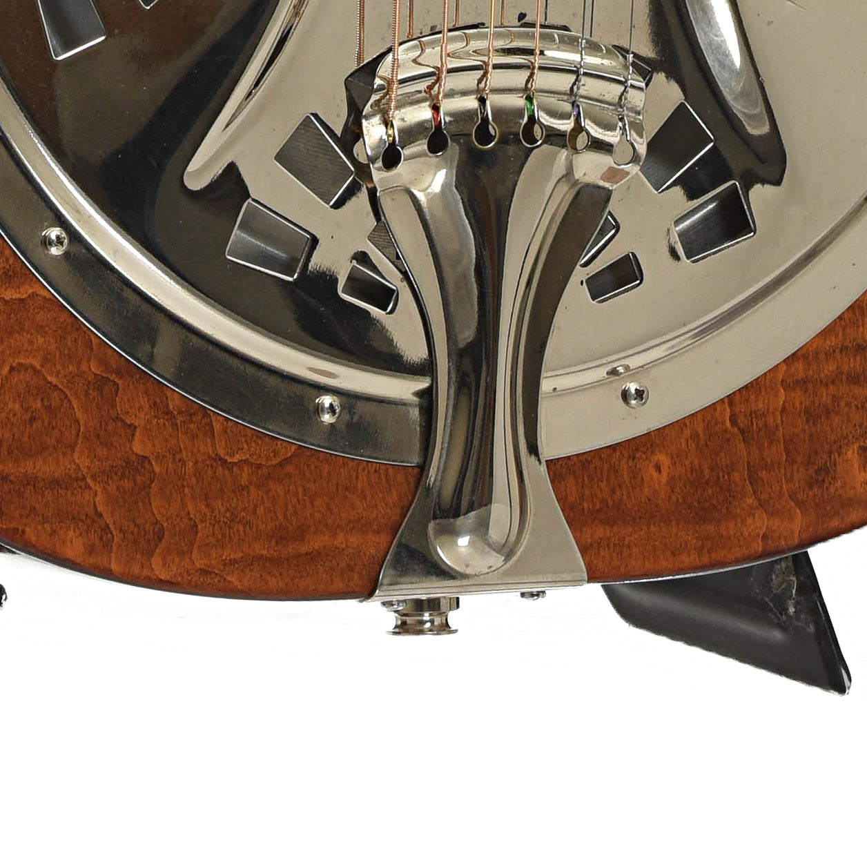 Tailpiece of Dobro Hound Dog Squareneck Resonator Guitar