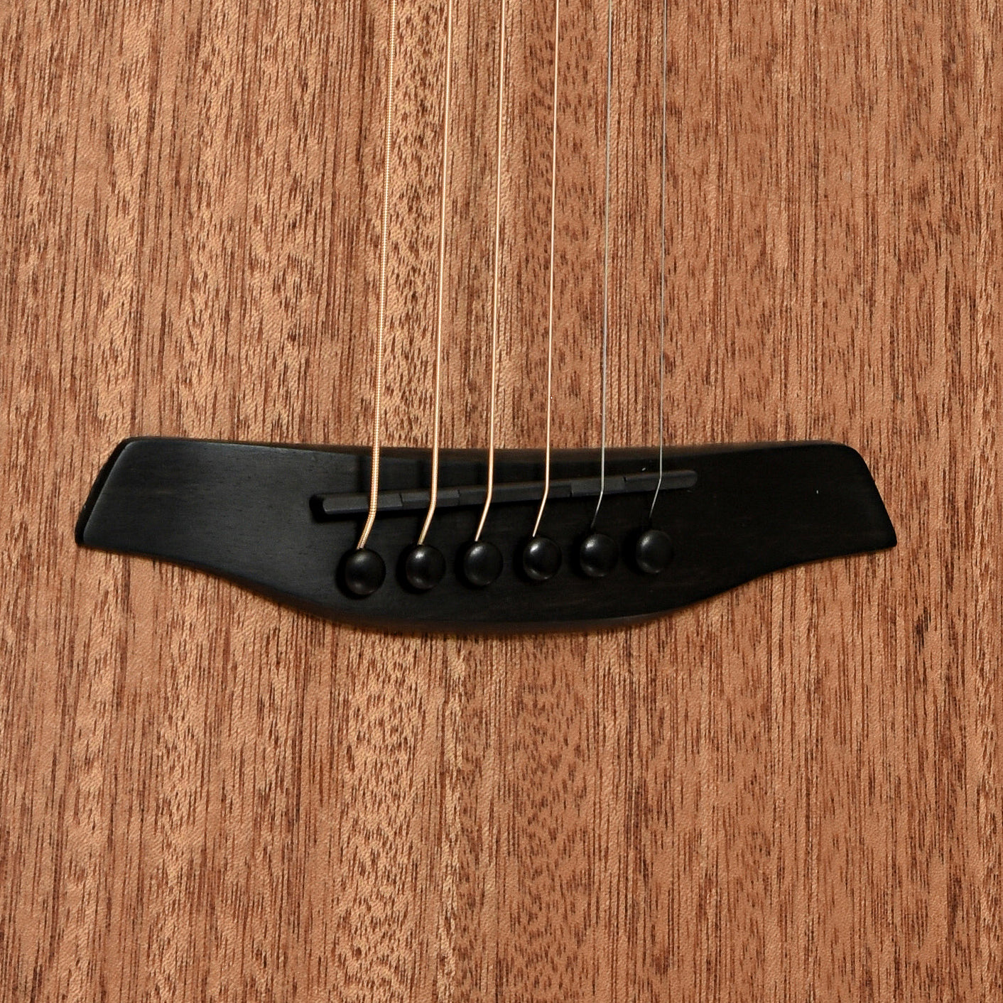 Bridge of Furch MMa Travel Acoustic Guitar 