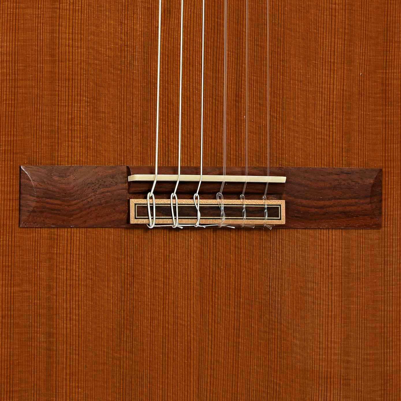 Bridge of Takamine C-132S Classical Guitar 