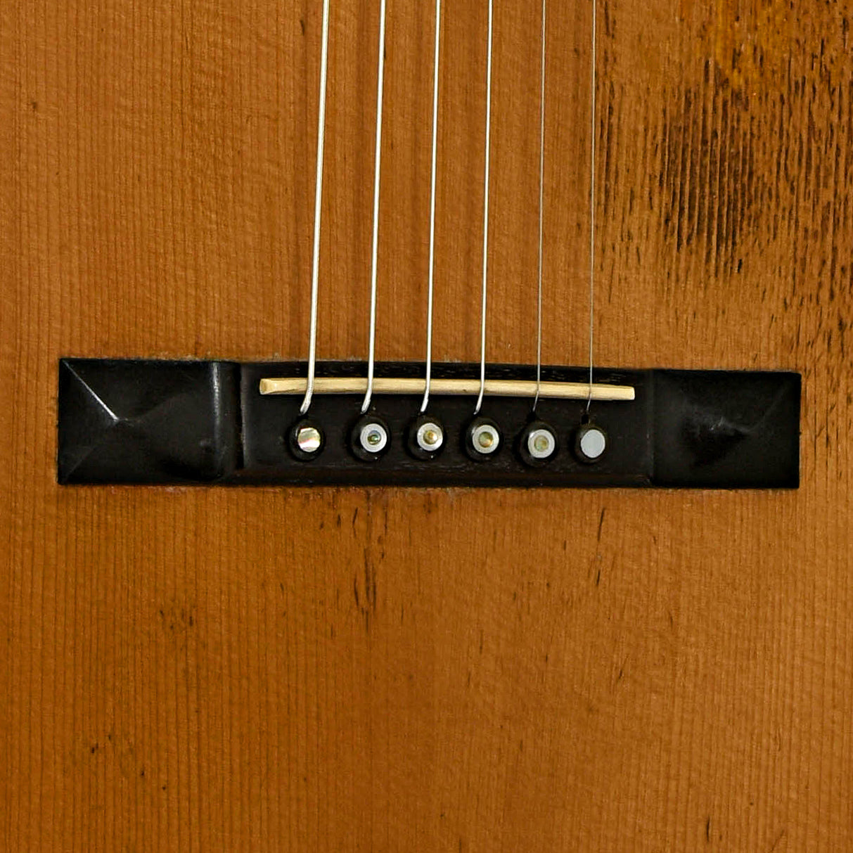 Bridge of Martin 2-27 Parlor Acoustic Guitar