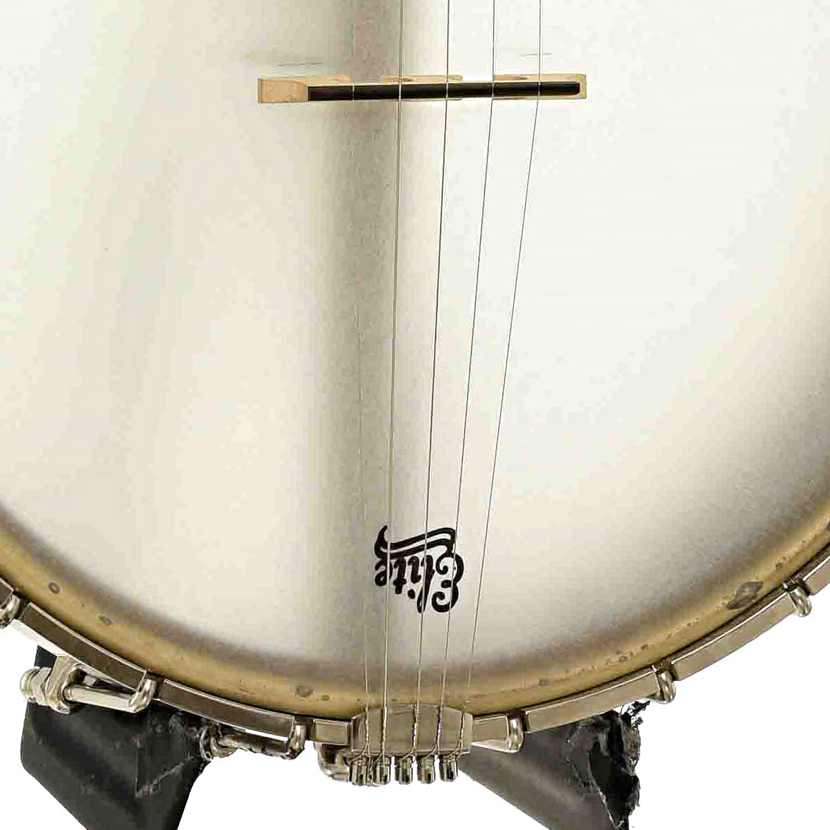 Bridge of Bart Reiter Round Peak Open Back Banjo