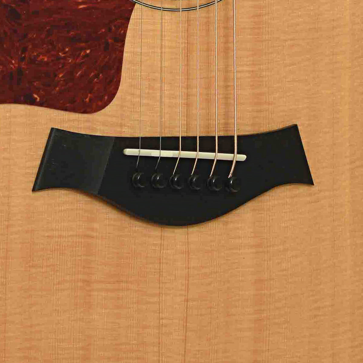 Bridge of Taylor 314CE LH Acoustic-Electric Guitar