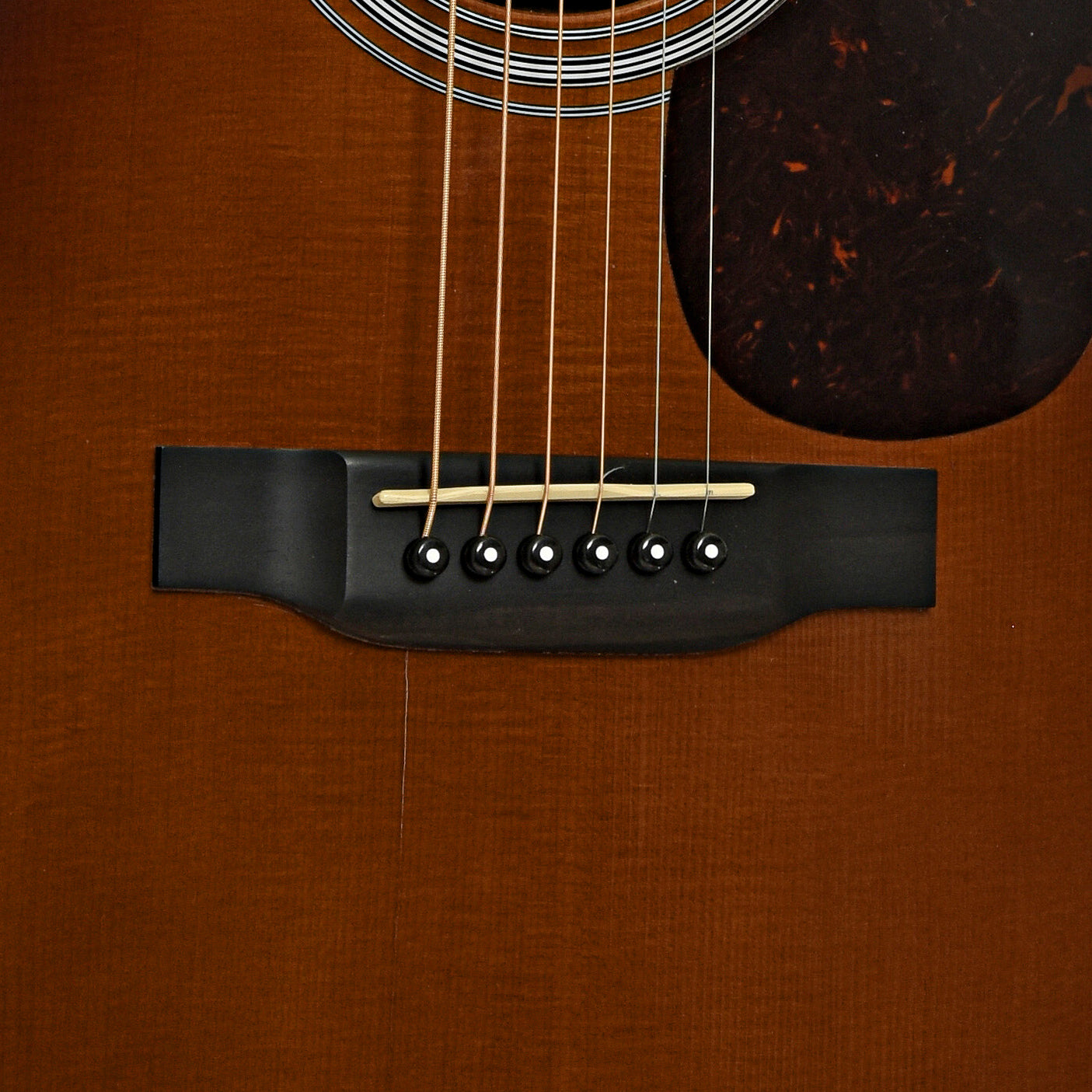 Bridge of Martin GPC 16 Special Acoustic Electric Guitar 