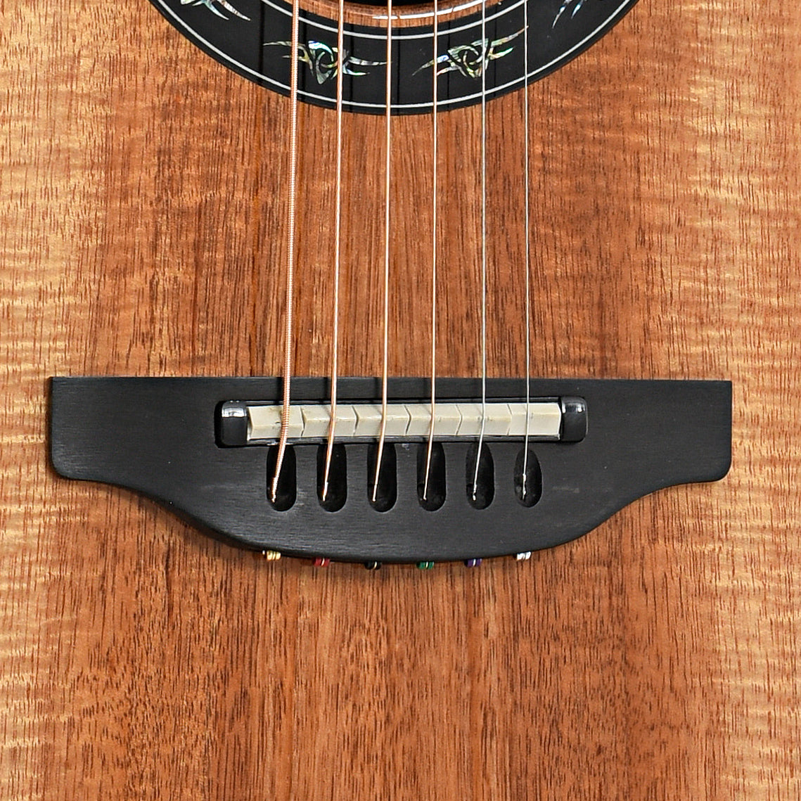 Bridge of Ovation FKOA Acoustic-Electric Guitar (2009)