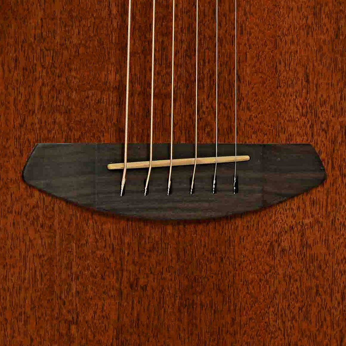 Bridge of Breedlove Oregon Concert Bourbon E Acoustic Guitar