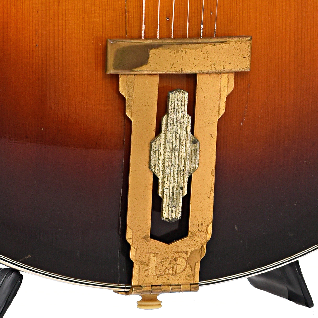 Tailpiece of Gibson L-5 Hollowbody Electric