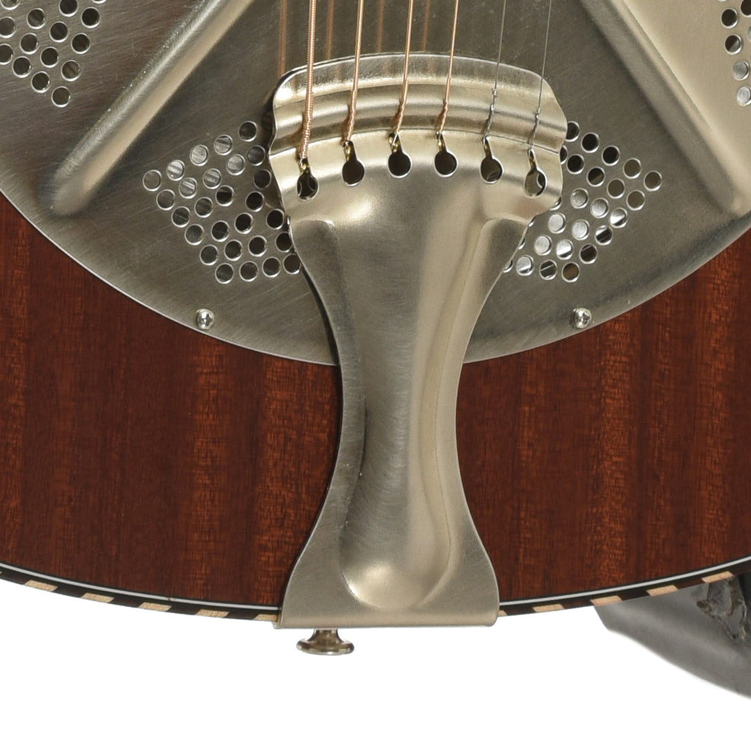 Bridge of National M2 Roundneck Resonator Acoustic Guitar