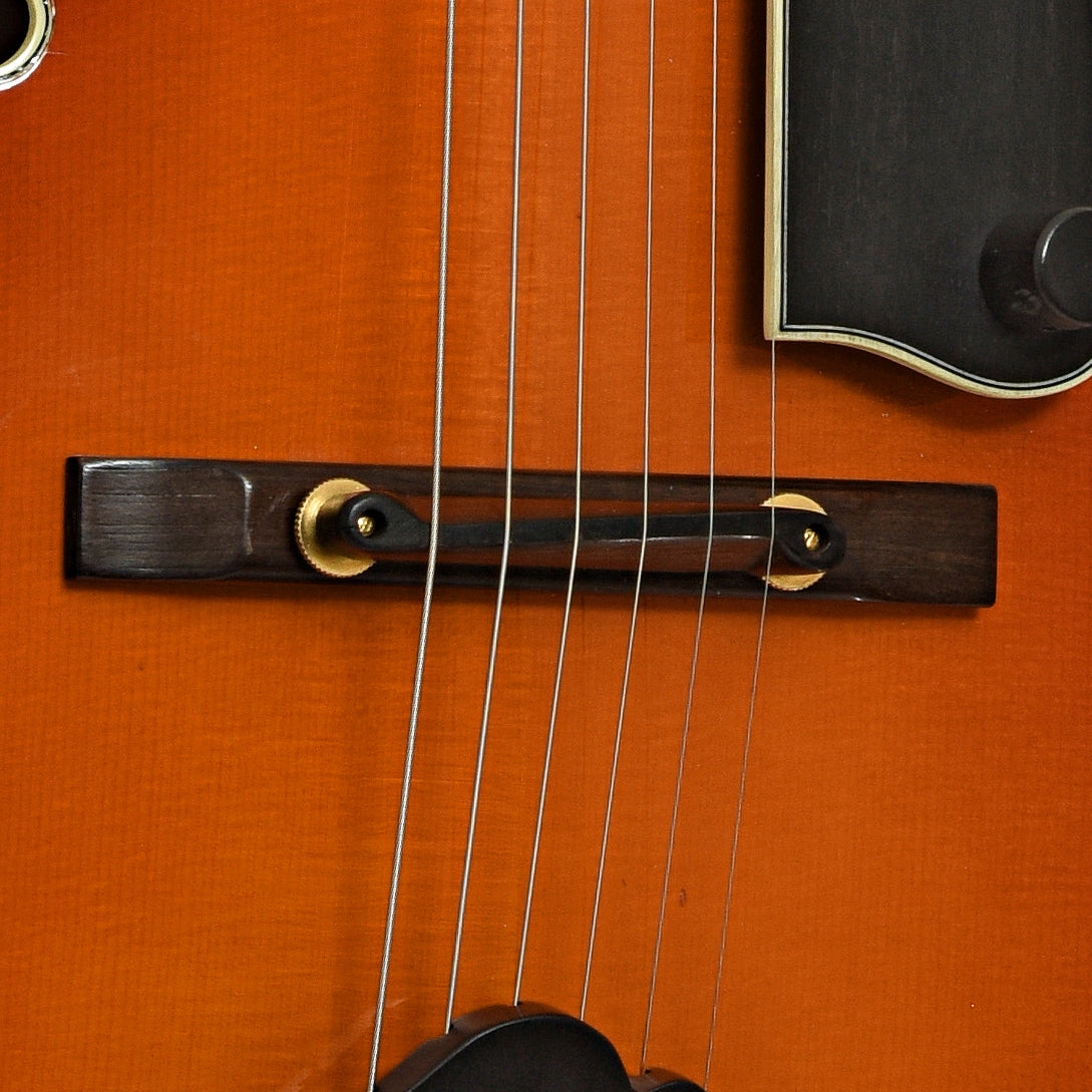 Bridge of McKerrihan Anastasia 18" Archtop Guitar