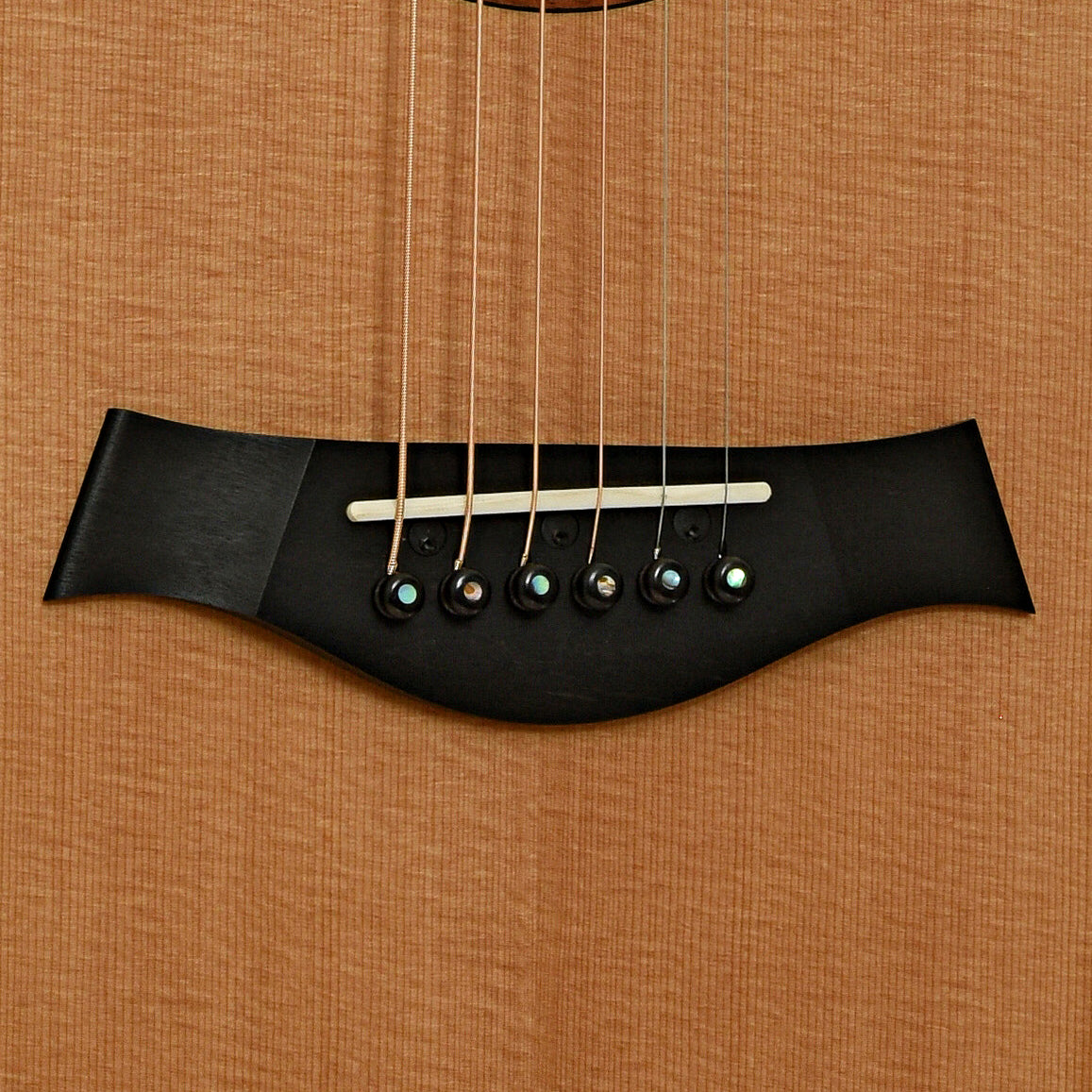 Bridge of Taylor Builder's Edition K14ce Acoustic-Electric Guitar