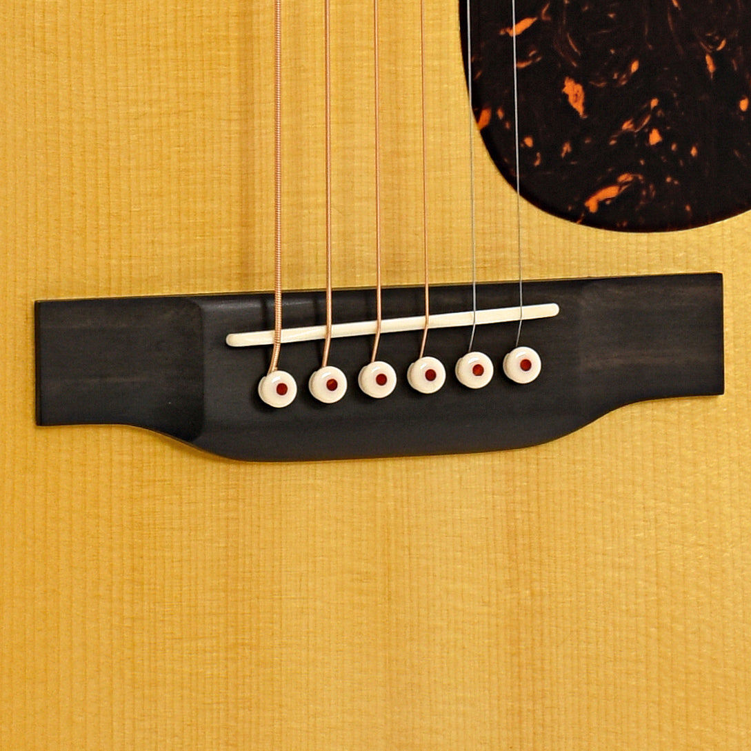Bridge of Martin Custom 28-Style 14-Fret 00 Guitar