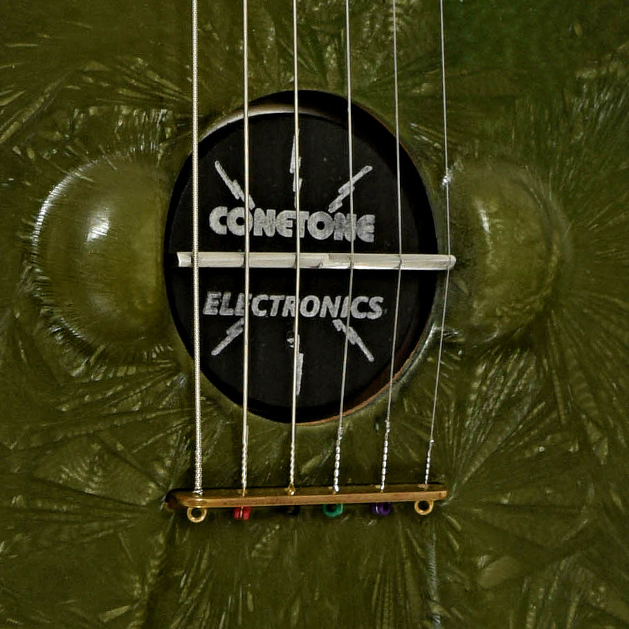 Bridge of Conetone Resovolt Electric Resonator Guitar