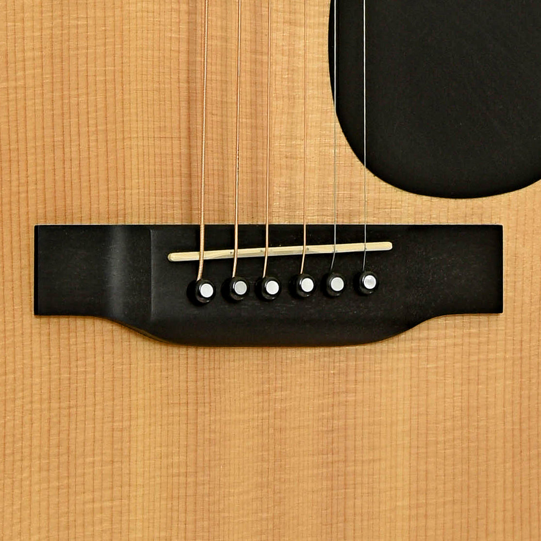 Bridge of Martin GPC-16E Koa Acoustic Guitar 