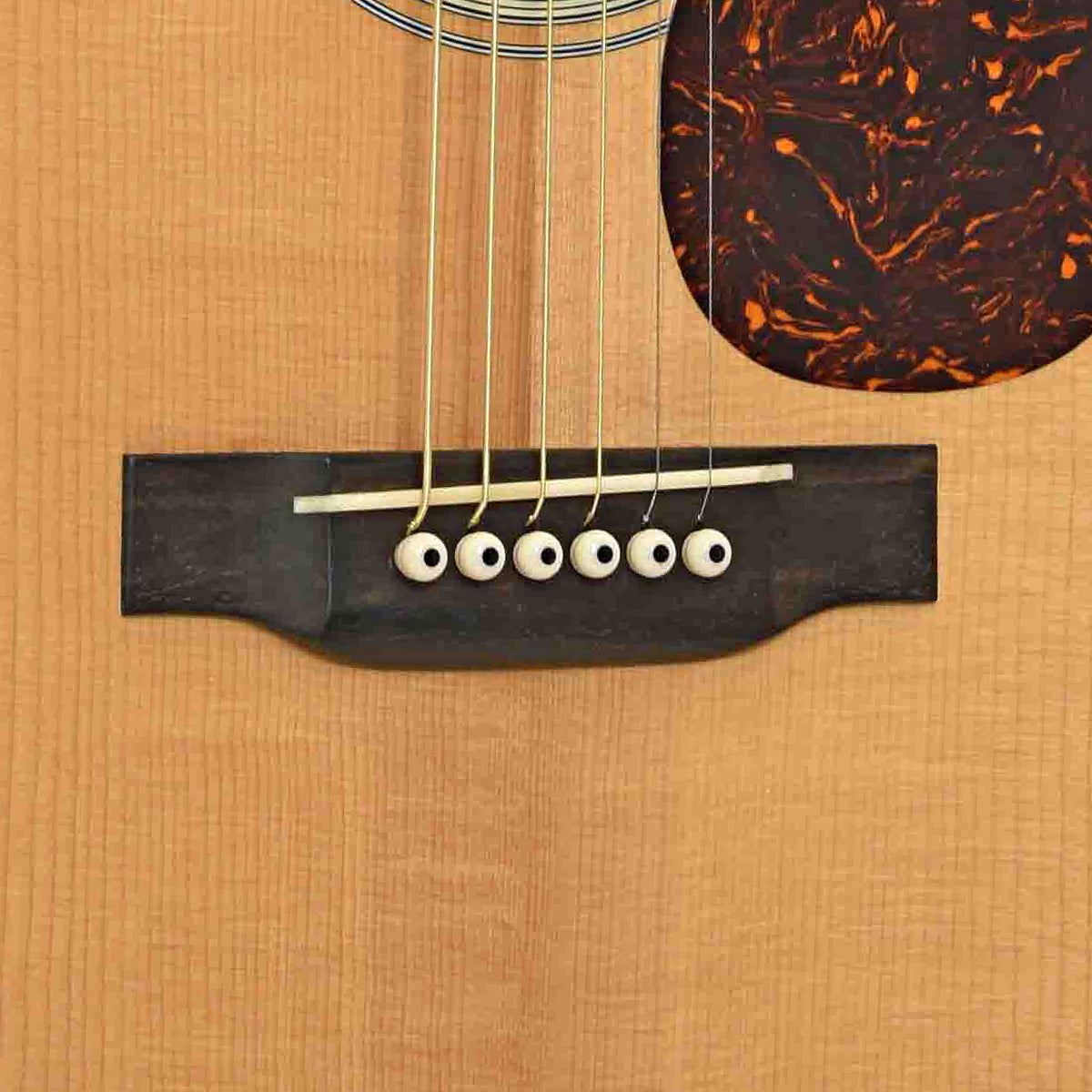 Bridge of Martin D-28 Authentic 1941 Acoustic Guitar