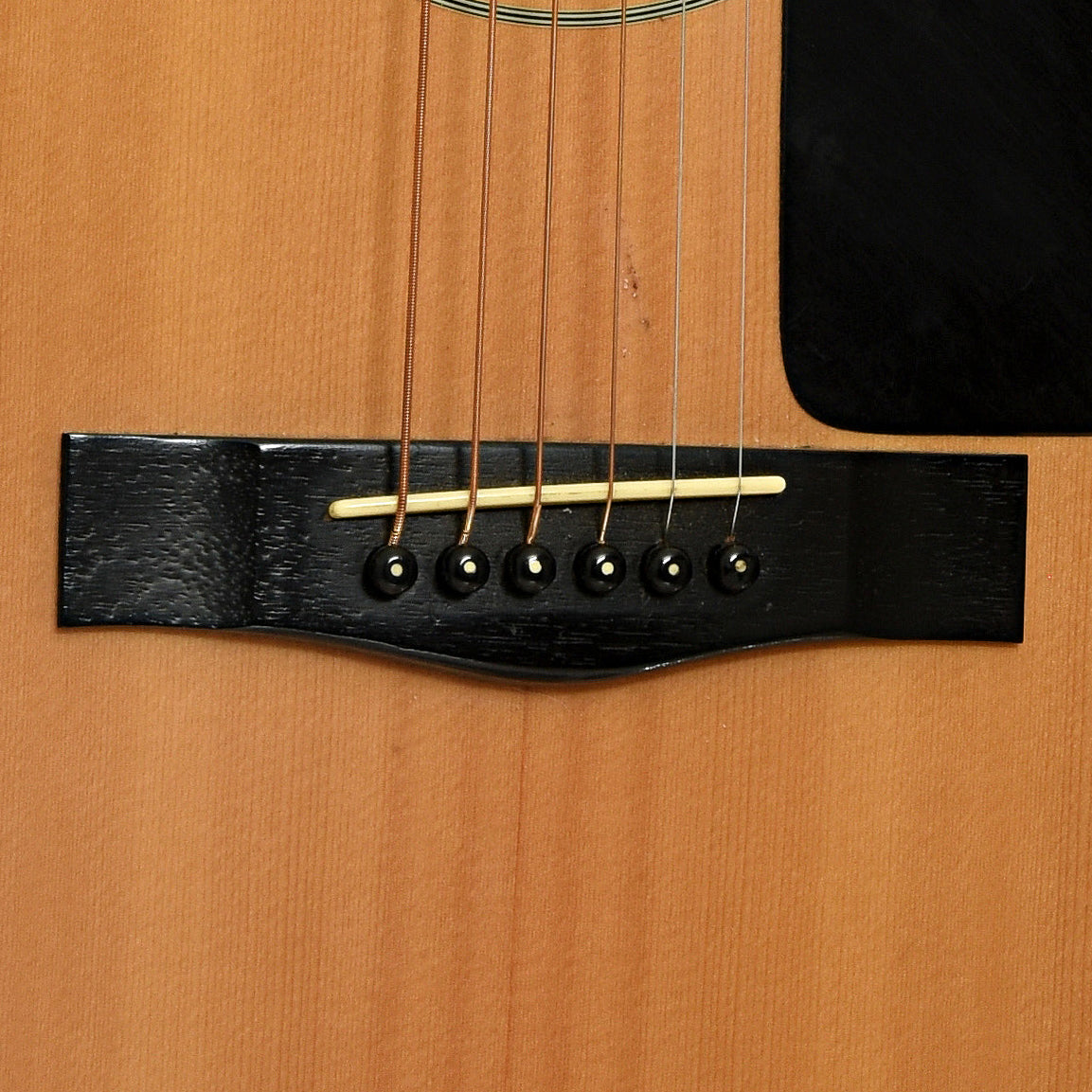 Bridge of Fender Gemini II Acoustic Guitar