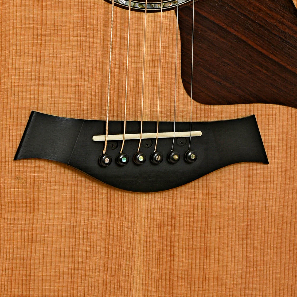 Bridge of Taylor 814ce Acoustic-Electric Guitar