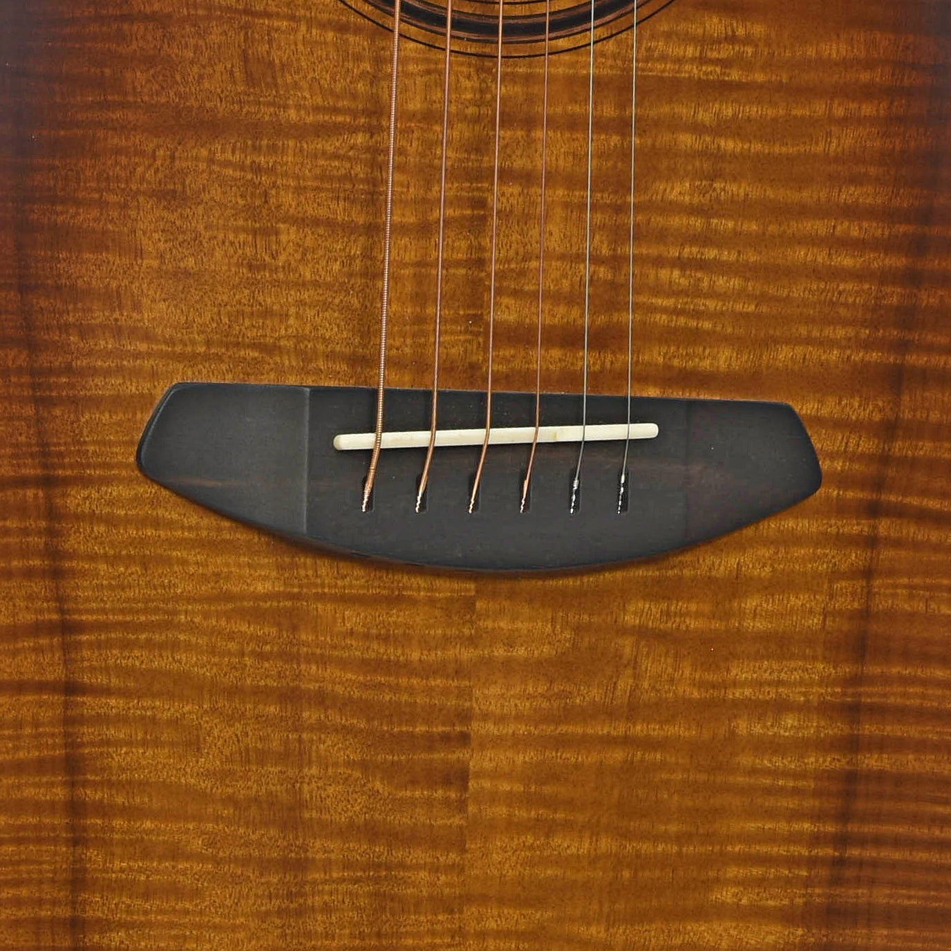 Bridge of Breedlove Elderly 50th Anniversary Custom Concerto Acoustic Guitar